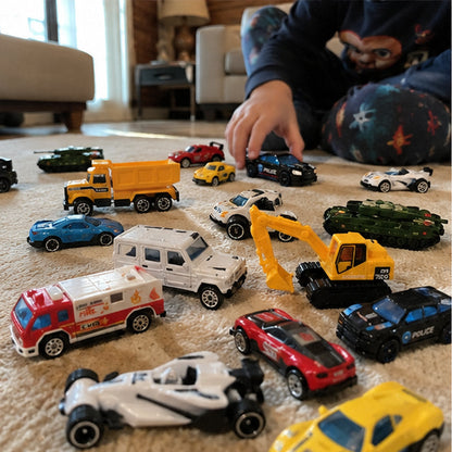 The advent calendar with a car behind every door