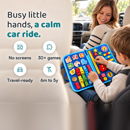 Montessori Busy Book | Calm, screen-free play