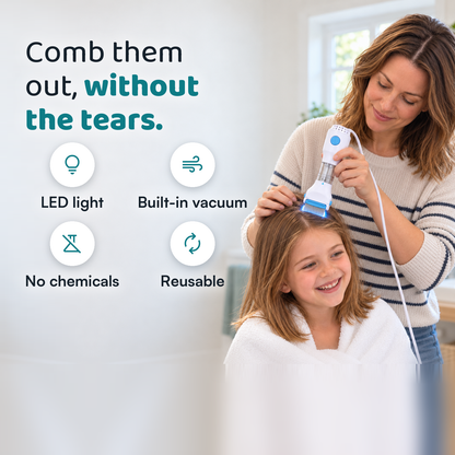 LED Lice Comb | Spots, combs and vacuums