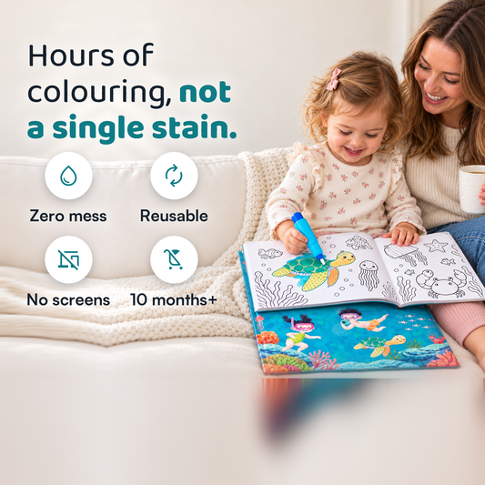 Magic Water Colouring Book | Colour with water, zero mess